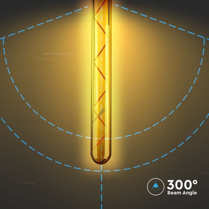 LED Крушка FILAMENT T30 E27/7W/230V 2200K