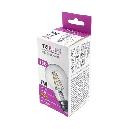 LED Крушка FILAMENT VINTAGE A60 E27/7W/230V 2700K