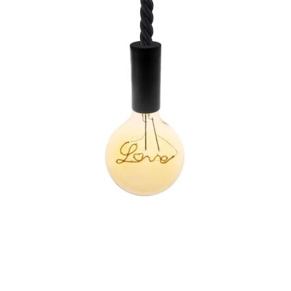 LED Крушка FILAMENT VINTAGE LOVE G125 E27/2W/230V 2000K