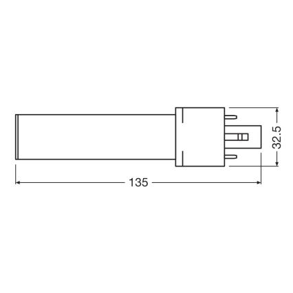 LED Крушка G23/3,5W/230V 4000K - Osram