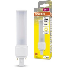 LED Крушка G24D-2/7W/230V 3000K - Osram