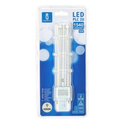 LED Крушка G24D-3/15W/230V 4000K - Aigostar