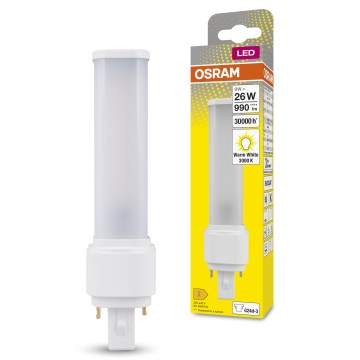 LED Крушка G24d-3/9W/230V 3000K - Osram
