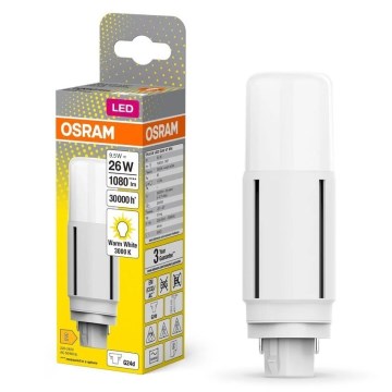 LED Крушка G24d/9,5W/230V 3000K - Osram