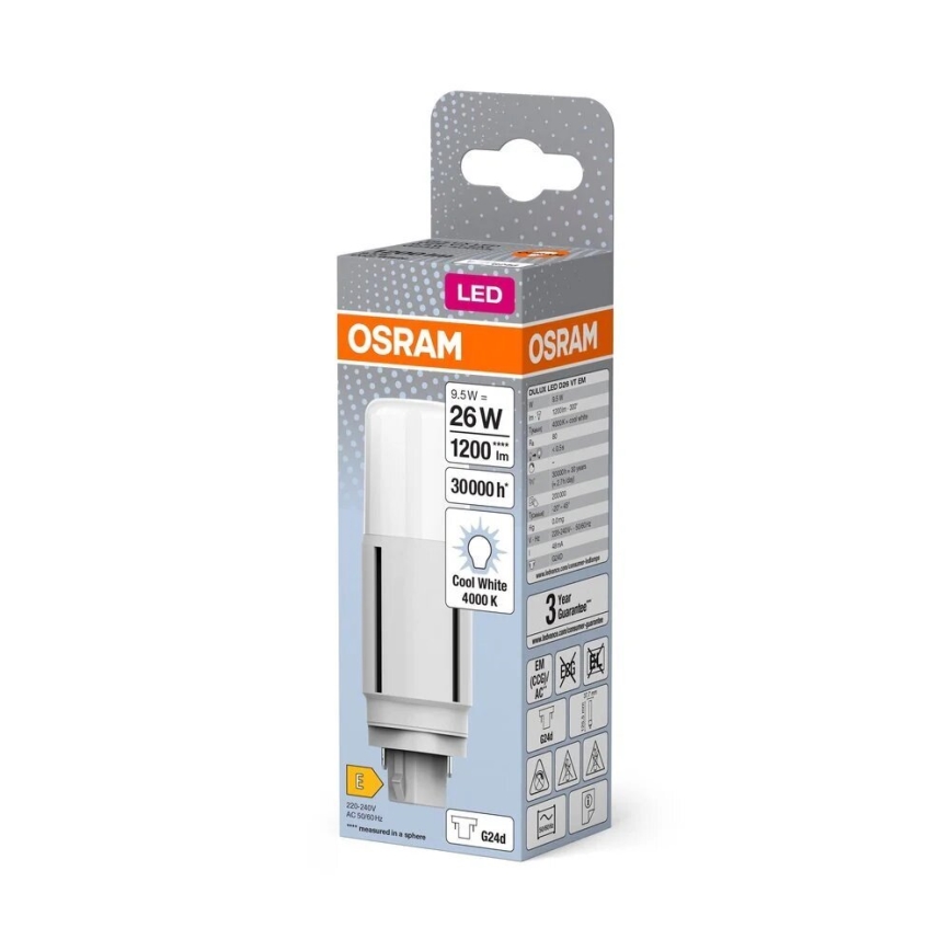 LED Крушка G24d/9,5W/230V 4000K - Osram