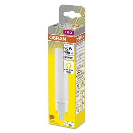 LED Крушка G24q-3/10W/230V 3000K - Osram
