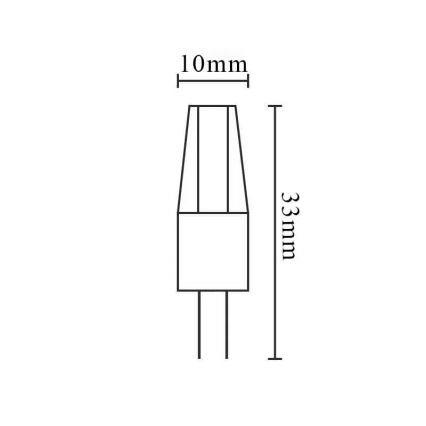 LED Крушка G4/1,5W/12V 4000K