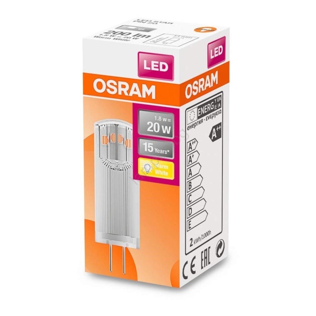 LED Крушка G4/1,8W/12V 2700K - Osram | Lampite