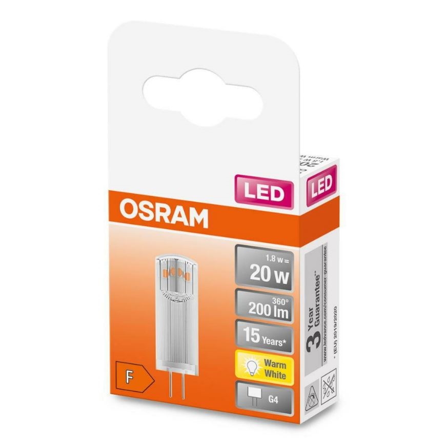 LED Крушка G4/1,8W/12V 2700K - Osram