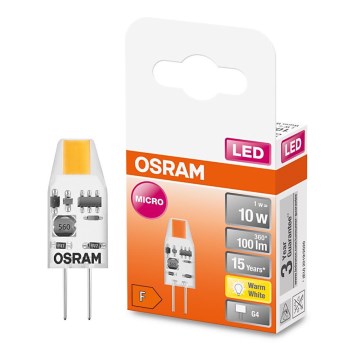 LED Крушка G4/10W/12V 2700K - Osram