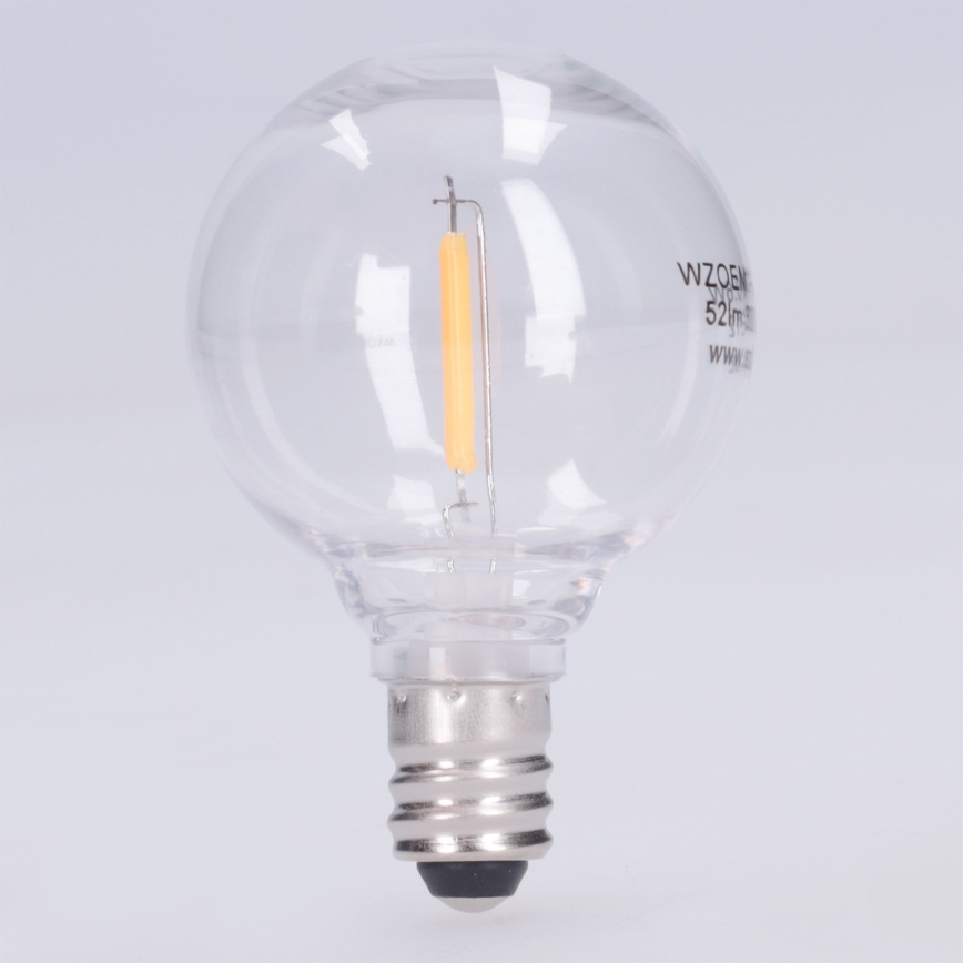 LED крушка G40 E12/0,6W/24V 3000K - Brilagi
