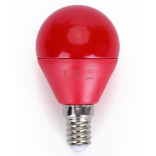 LED Крушка G45 E14/4W/230V червена - Aigostar