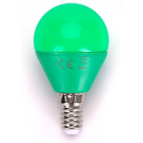 LED Крушка G45 E14/4W/230V green - Aigostar