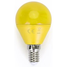 LED Крушка G45 E14/4W/230V жълта - Aigostar 100003OGA