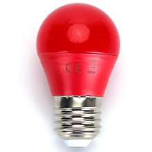 LED Крушка G45 E27/4W/230V червена - Aigostar