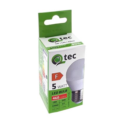 LED Крушка G45 E27/5W/230V 4200K