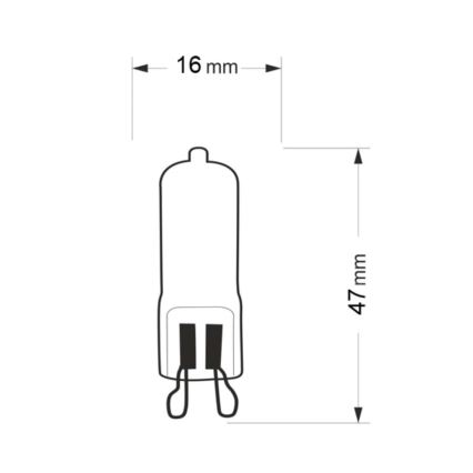 LED Крушка G9/2,5W/230V 3000K