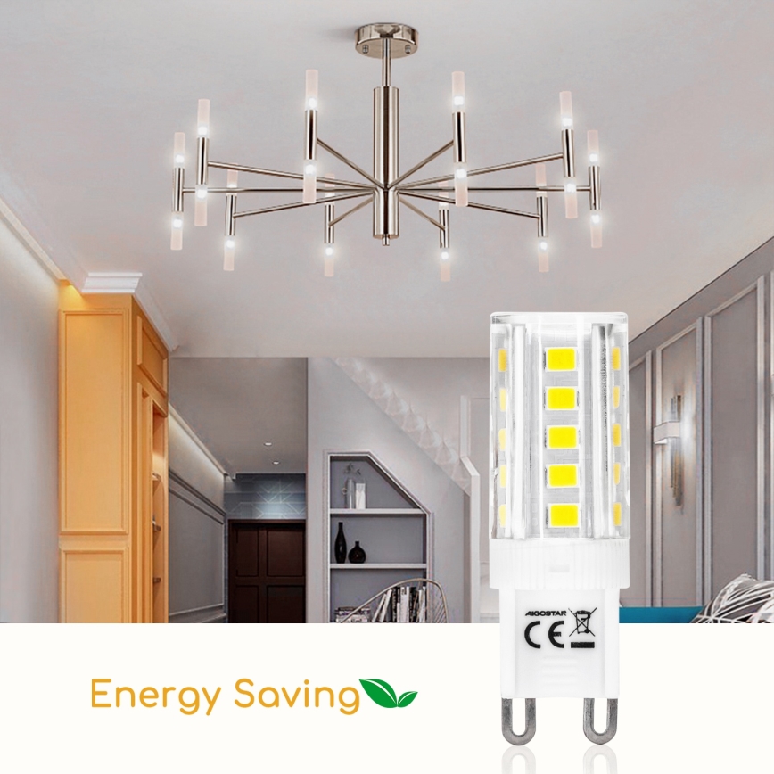 LED крушка G9/3,5W/230V 6500K - Aigostar