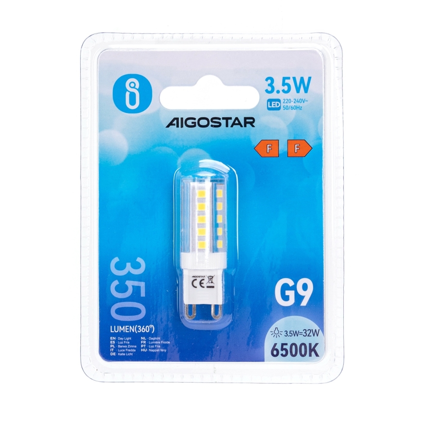 LED крушка G9/3,5W/230V 6500K - Aigostar