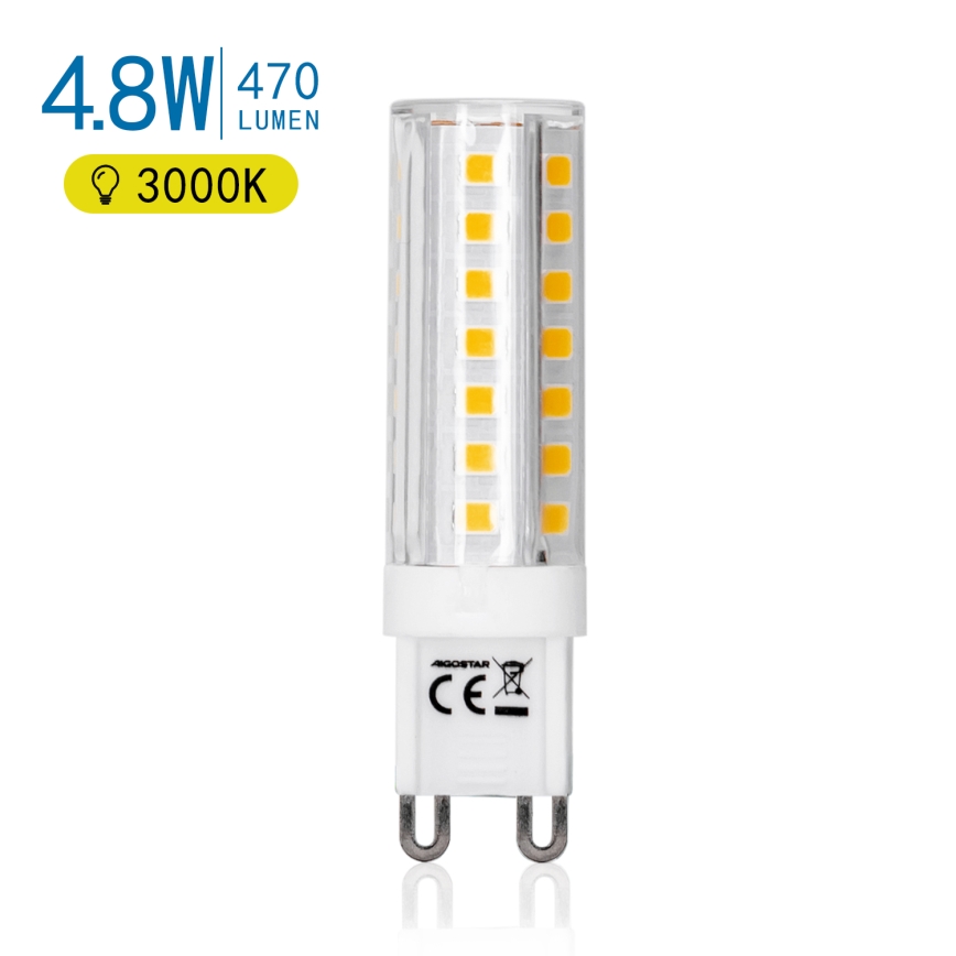 LED Крушка G9/4,8W/230V 3000K - Aigostar