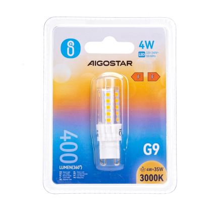 LED Крушка G9/4W/230V 3000K - Aigostar