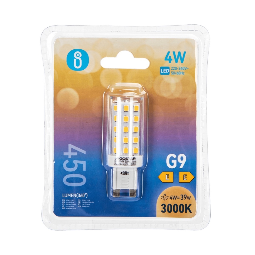 LED Крушка G9/4W/230V 3000K - Aigostar