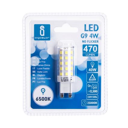 LED Крушка G9/4W/230V 6500K - Aigostar