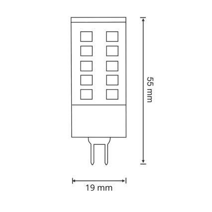 LED Крушка G9/4W/230V 6500K