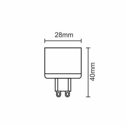 LED Крушка G9/5W/230V 4000K