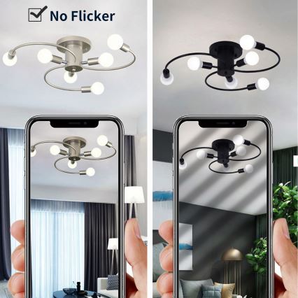LED крушка G95 E27/15W/230V 6500K - Aigostar