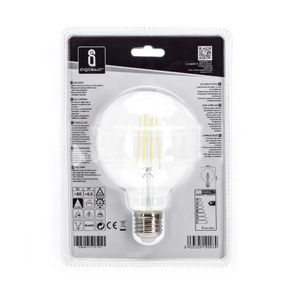 LED Крушка G95 E27/8W/230V 6500K - Aigostar