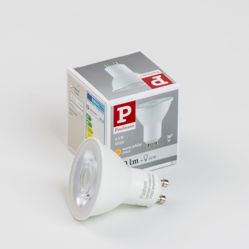 LED Крушка GU10/6,5W/230V 2700K - Paulmann 28720