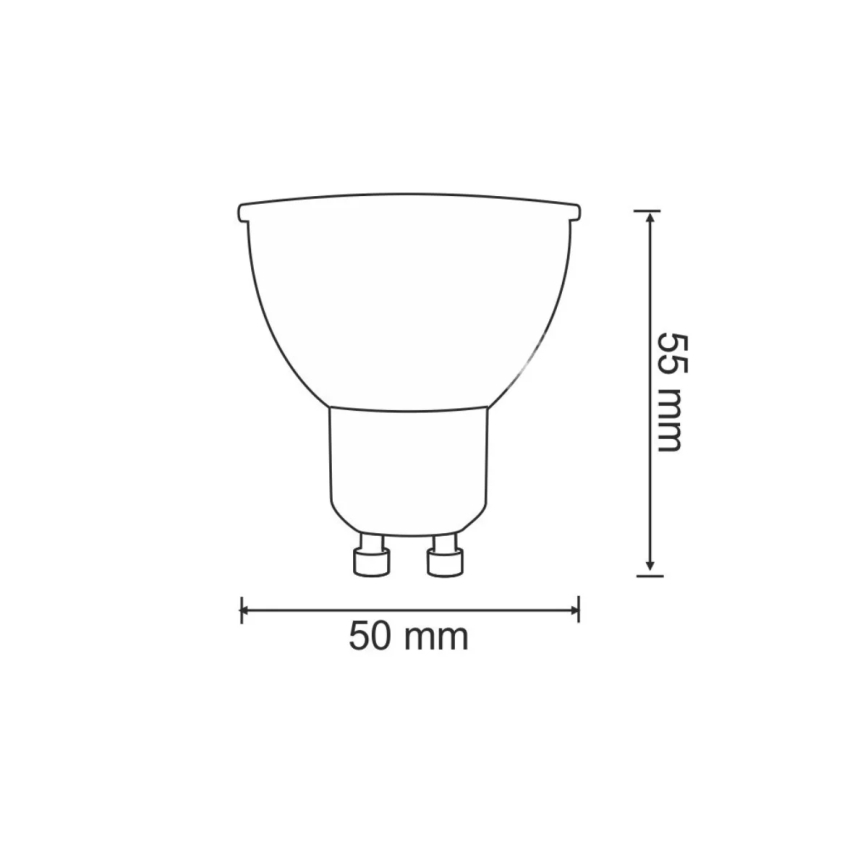 LED Крушка GU10/7W/230V 4000K