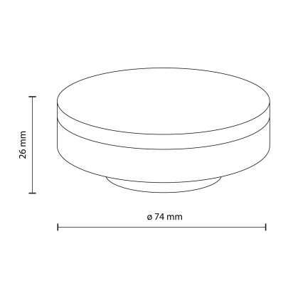 LED крушка GX53/8W/230V 4000K