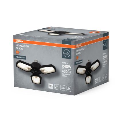 LED крушка HIGHBAY E27/40W/230V 4000K - Osram