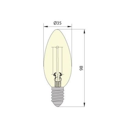 LED крушка LEDSTAR CLASIC E14/5W/230V 3000K