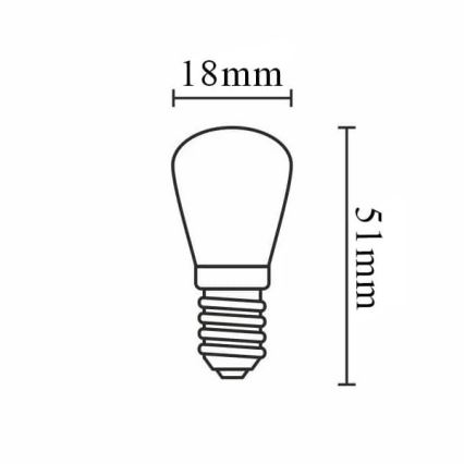 LED Крушка MINI E14/3,5W/230V 4000K