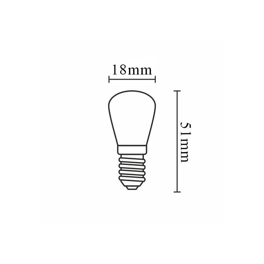 LED Крушка MINI E14/3,5W/230V 4000K
