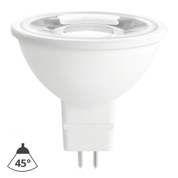 LED Крушка MR16 GU5,3/4W/12V 4000K 45° бял