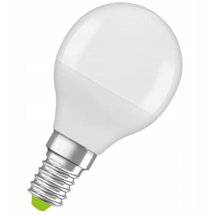 LED Крушка от рециклирана пластмаса P45 E14/4,9W/230V 2700K - Ledvance