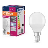 LED Крушка P40 E14/4,9W/230V 4000K - Osram