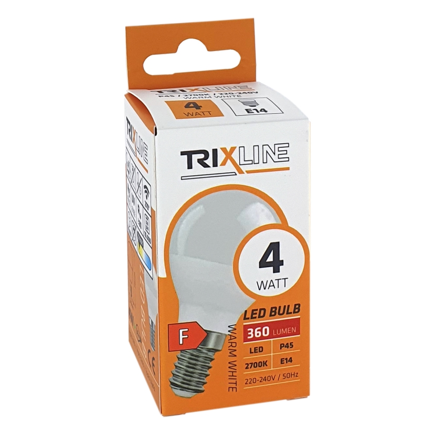 LED Крушка P45 E14/4W/230V 2700K