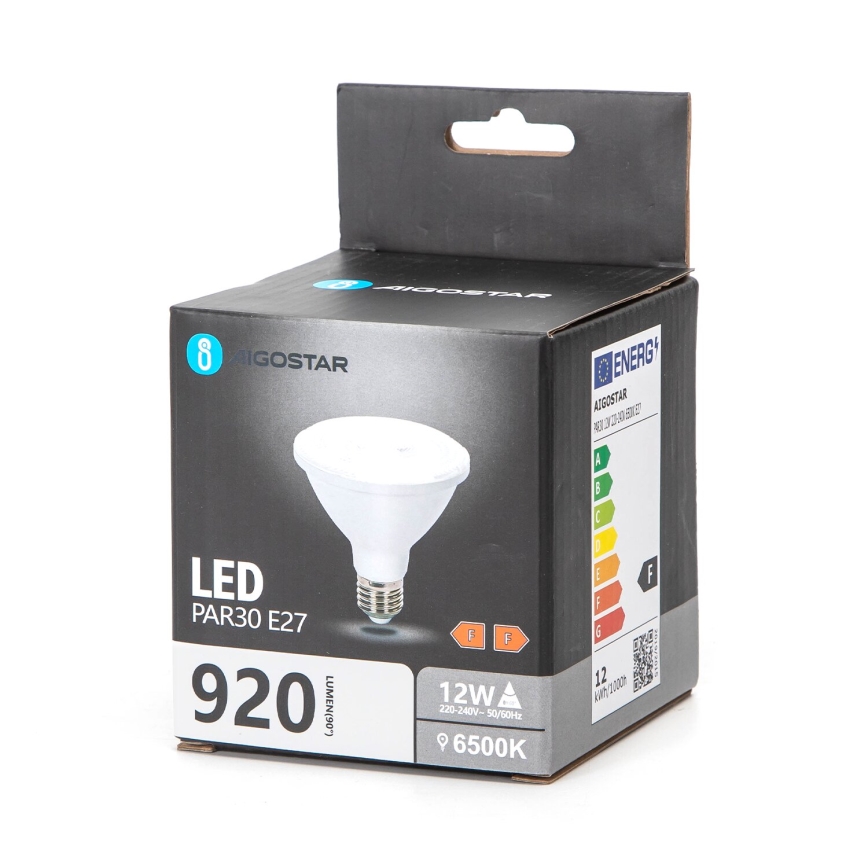 LED Крушка PAR30 E27/12W/230V 6500K - Aigostar
