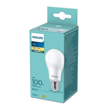 LED Крушка Philips A60 E27/13W/230V 2700K