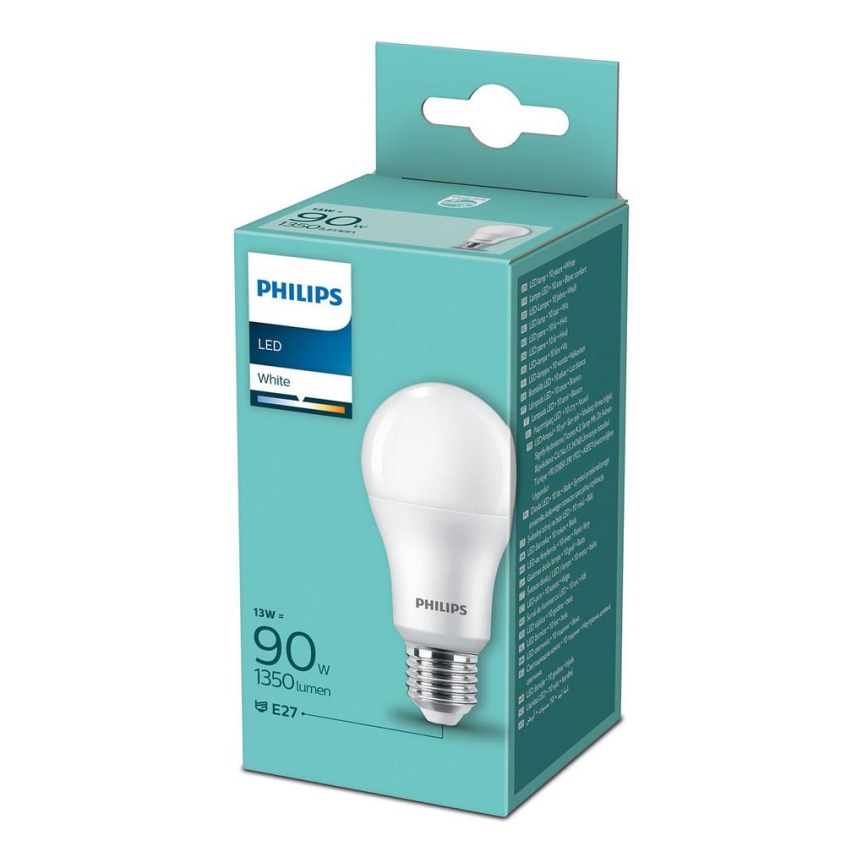 LED Крушка Philips A60 E27/13W/230V 3000K