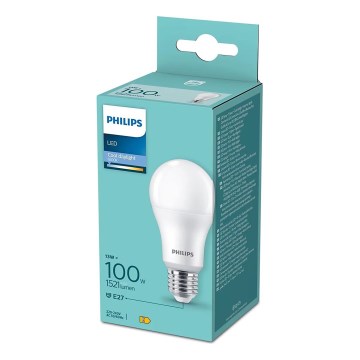 LED Крушка Philips A60 E27/13W/230V 6500K
