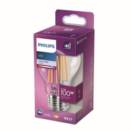 LED Крушка Philips E27/10,5W/230V 4000K