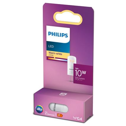 LED Крушка Philips G4/1W/12V 2700K