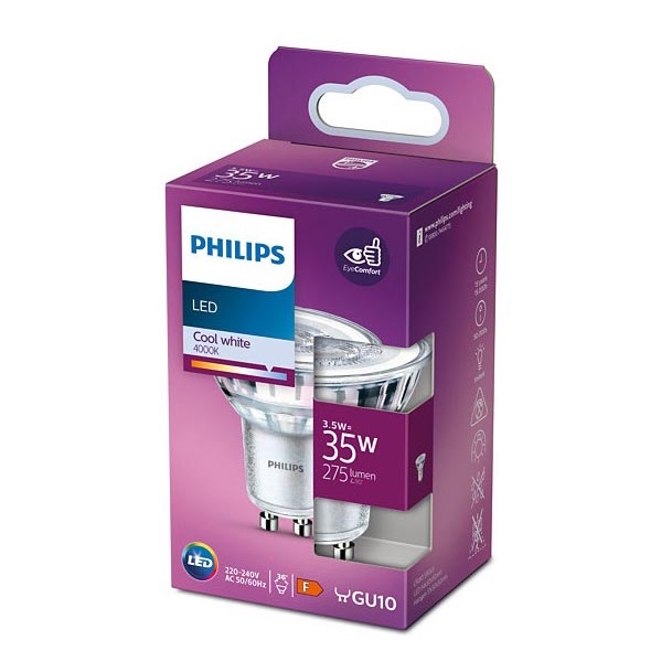 LED Крушка Philips GU10/3,5W/230V 4000K