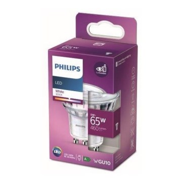 LED Крушка Philips GU10/5W/230V 3000K